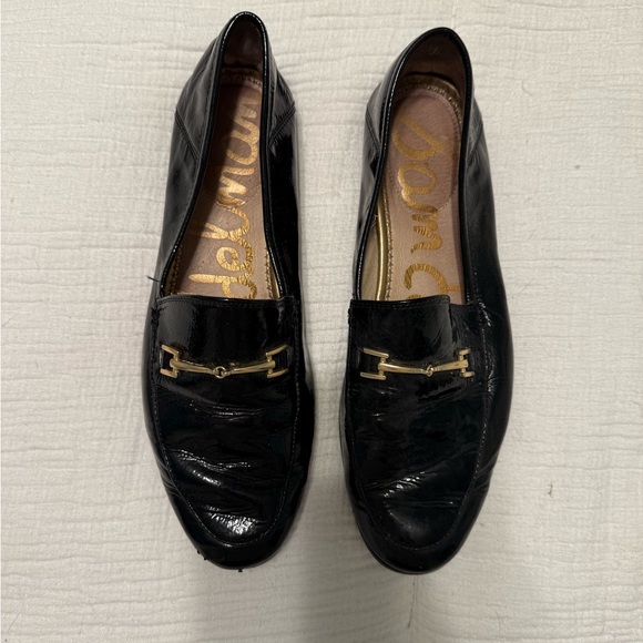 Sam Edelman black patent leather loafer in size 8.5 - Picture 4 of 4